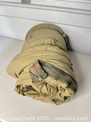 MaxSold Auction: U.S. Military Olive Drab Cotton Sleeping Bag - San Jose (California, USA) SELLER MANAGED Downsizing Online Auction - East Humboldt Street