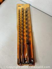MaxSold Auction: Warrior Steel Ship Auger Drill Bit Set, 3 Pieces - San Jose (California, USA) SELLER MANAGED Downsizing Online Auction - East Humboldt Street