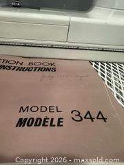 MaxSold Auction: Vintage Janome sewing machine model 344 - Toronto (Ontario, Canada) PARTNER MANAGED Estate Sale Online Auction -  Mclevin Avenue Part 1