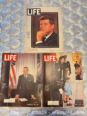 MaxSold Auction: 1930's-1990's Saturday Evening Post, LIFE, LOOK & People Magazines (Norman Rockwell, JFK, Princess Diana, etc) - Wake Forest (North Carolina, USA) PARTNER MANAGED Downsizing Online Auction - Wait Avenue