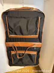 MaxSold Auction: 2 Garment Bags/ Suit Carrier with Exterior Pockets & Hanger Opening - Wake Forest (North Carolina, USA) PARTNER MANAGED Downsizing Online Auction - Wait Avenue