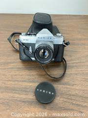 MaxSold Auction: Assorted Vintage 35mm Film Cameras (Konica, Agfa) - Wake Forest (North Carolina, USA) PARTNER MANAGED Downsizing Online Auction - Wait Avenue