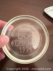 MaxSold Auction: Assorted Vintage Pressed Glass & Silver-tone Serveware Lot - Wake Forest (North Carolina, USA) PARTNER MANAGED Downsizing Online Auction - Wait Avenue