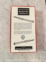 MaxSold Auction: Bagpipe Chanter Kit - Bagpipes of Caledonia (Wood, Scotland) - Wake Forest (North Carolina, USA) PARTNER MANAGED Downsizing Online Auction - Wait Avenue
