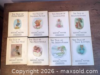 MaxSold Auction: Beatrix Potter Hardcover Book Set, 24 Volumes - Wake Forest (North Carolina, USA) PARTNER MANAGED Downsizing Online Auction - Wait Avenue