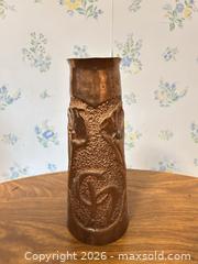 MaxSold Auction: Copper Pitcher, Natural Patina, 9–12 in - Wake Forest (North Carolina, USA) PARTNER MANAGED Downsizing Online Auction - Wait Avenue