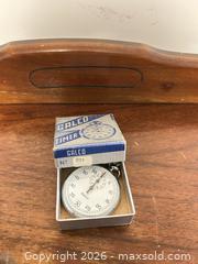 MaxSold Auction: Galco Swiss Chrome-Plated Stopwatch/Timer - Wake Forest (North Carolina, USA) PARTNER MANAGED Downsizing Online Auction - Wait Avenue