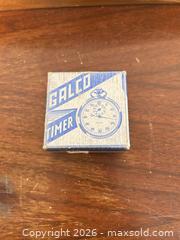 MaxSold Auction: Galco Swiss Chrome-Plated Stopwatch/Timer - Wake Forest (North Carolina, USA) PARTNER MANAGED Downsizing Online Auction - Wait Avenue