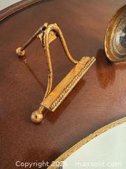 MaxSold Auction: Gilt Metal Oval & Round Vanity Mirrors with Gilt Easel - Wake Forest (North Carolina, USA) PARTNER MANAGED Downsizing Online Auction - Wait Avenue