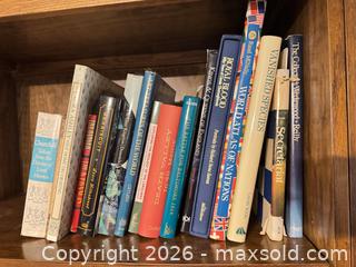 MaxSold Auction: Hardcover History & Reference Books (Atlas, Home Decorating) - Wake Forest (North Carolina, USA) PARTNER MANAGED Downsizing Online Auction - Wait Avenue