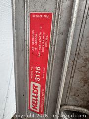 MaxSold Auction: Keller Aluminum Extension Ladder, Approx. 16 ft - Wake Forest (North Carolina, USA) PARTNER MANAGED Downsizing Online Auction - Wait Avenue
