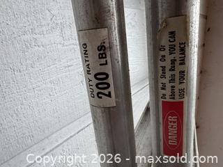 MaxSold Auction: Keller Aluminum Extension Ladder, Approx. 16 ft - Wake Forest (North Carolina, USA) PARTNER MANAGED Downsizing Online Auction - Wait Avenue