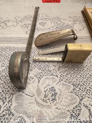 MaxSold Auction: Lewis W. Osborne Vintage Metal & Bakelite Measuring Tools Set - Wake Forest (North Carolina, USA) PARTNER MANAGED Downsizing Online Auction - Wait Avenue