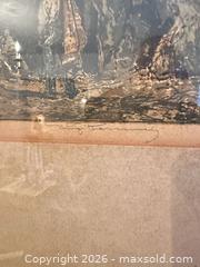 MaxSold Auction: Limited Edition Framed Print: Wawona / Mariposa Grove (Yosemite) - Wake Forest (North Carolina, USA) PARTNER MANAGED Downsizing Online Auction - Wait Avenue