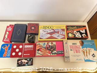 MaxSold Auction: Lot of 8–12 Mixed Board, Card & Party Games - Wake Forest (North Carolina, USA) PARTNER MANAGED Downsizing Online Auction - Wait Avenue