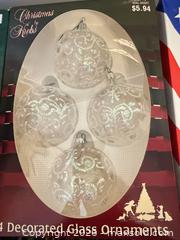 MaxSold Auction: Lot of Christmas Tree Ornaments, Traditional Victorian Modern - Wake Forest (North Carolina, USA) PARTNER MANAGED Downsizing Online Auction - Wait Avenue