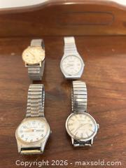 MaxSold Auction: Lot of Men's Watches — Timex, Times Square & Pierre Vallee - Wake Forest (North Carolina, USA) PARTNER MANAGED Downsizing Online Auction - Wait Avenue