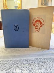 MaxSold Auction: Lot of Vintage Two Hardcover Books: Huckleberry Finn; The Little Colonel - Wake Forest (North Carolina, USA) PARTNER MANAGED Downsizing Online Auction - Wait Avenue