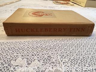 MaxSold Auction: Lot of Vintage Two Hardcover Books: Huckleberry Finn; The Little Colonel - Wake Forest (North Carolina, USA) PARTNER MANAGED Downsizing Online Auction - Wait Avenue