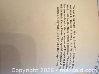 MaxSold Auction: Lot of Vintage Two Hardcover Books: Huckleberry Finn; The Little Colonel - Wake Forest (North Carolina, USA) PARTNER MANAGED Downsizing Online Auction - Wait Avenue