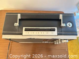 MaxSold Auction: Masterwork Model 13 Portable Radio AM/FM/LW/SW - Wake Forest (North Carolina, USA) PARTNER MANAGED Downsizing Online Auction - Wait Avenue