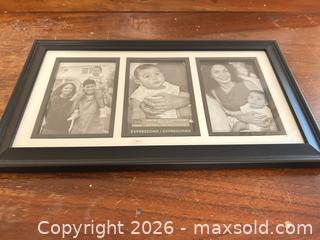 MaxSold Auction: Michaels Studio Black Wood Multi-Photo Frame - Holds 3 Photos - Wake Forest (North Carolina, USA) PARTNER MANAGED Downsizing Online Auction - Wait Avenue