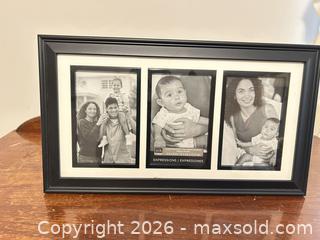 MaxSold Auction: Michaels Studio Black Wood Multi-Photo Frame - Holds 3 Photos - Wake Forest (North Carolina, USA) PARTNER MANAGED Downsizing Online Auction - Wait Avenue