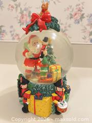 MaxSold Auction: Mixed Holiday Lot of Christmas Snow Globe,& Electric Candle - Wake Forest (North Carolina, USA) PARTNER MANAGED Downsizing Online Auction - Wait Avenue