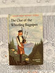 MaxSold Auction: Nancy Drew Mystery Stories by Carolyn Keene - 4 Hardcover Volumes - Wake Forest (North Carolina, USA) PARTNER MANAGED Downsizing Online Auction - Wait Avenue