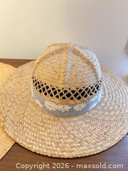 MaxSold Auction: Natural Beige Wide Brim Sun Hat - Wake Forest (North Carolina, USA) PARTNER MANAGED Downsizing Online Auction - Wait Avenue