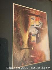 MaxSold Auction: Pair of Framed Wall Art Landscapes in Gold Frames, 8 x 10 - Wake Forest (North Carolina, USA) PARTNER MANAGED Downsizing Online Auction - Wait Avenue