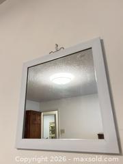 MaxSold Auction: Pair of Rectangular Wall Mirrors, Wall Hanging, Hooks Included - Wake Forest (North Carolina, USA) PARTNER MANAGED Downsizing Online Auction - Wait Avenue