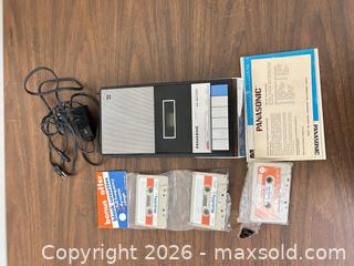 MaxSold Auction: Panasonic RQ-209S Cassette Recorder / Player - Wake Forest (North Carolina, USA) PARTNER MANAGED Downsizing Online Auction - Wait Avenue