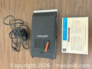 MaxSold Auction: Panasonic RQ-209S Cassette Recorder / Player - Wake Forest (North Carolina, USA) PARTNER MANAGED Downsizing Online Auction - Wait Avenue
