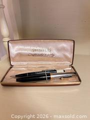 MaxSold Auction: Parker & Sheaffer Pens, Lot of 4–6 with Original Boxes - Wake Forest (North Carolina, USA) PARTNER MANAGED Downsizing Online Auction - Wait Avenue