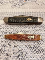 MaxSold Auction: Pocket Cutter with Jigged Bone Handle - Wake Forest (North Carolina, USA) PARTNER MANAGED Downsizing Online Auction - Wait Avenue