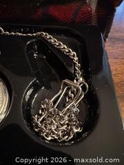 MaxSold Auction: Quartz Pocket Watch with Roman Numerals - Wake Forest (North Carolina, USA) PARTNER MANAGED Downsizing Online Auction - Wait Avenue