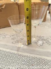 MaxSold Auction: Richard Sossmuth Glashütte Immenhausen Clear Glass Sherry Set - Wake Forest (North Carolina, USA) PARTNER MANAGED Downsizing Online Auction - Wait Avenue