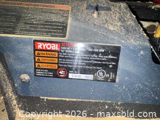 MaxSold Auction: Ryobi 16-inch SC163VS Corded Scroll Saw - Wake Forest (North Carolina, USA) PARTNER MANAGED Downsizing Online Auction - Wait Avenue