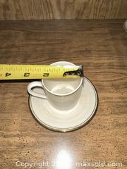 MaxSold Auction: Scherzer Bavaria Porcelain Demitasse Cups & Saucers, 3 Sets - Wake Forest (North Carolina, USA) PARTNER MANAGED Downsizing Online Auction - Wait Avenue