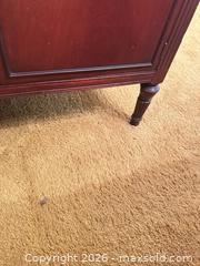 MaxSold Auction: Solid Wood Cherry/Mahogany Traditional China Cabinet Hutch - Wake Forest (North Carolina, USA) PARTNER MANAGED Downsizing Online Auction - Wait Avenue