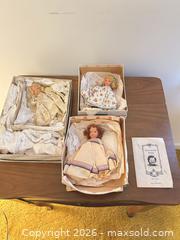 MaxSold Auction: Storybook Wee Dolls Set of 3 with Original Boxes - Wake Forest (North Carolina, USA) PARTNER MANAGED Downsizing Online Auction - Wait Avenue