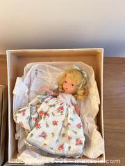 MaxSold Auction: Storybook Wee Dolls Set of 3 with Original Boxes - Wake Forest (North Carolina, USA) PARTNER MANAGED Downsizing Online Auction - Wait Avenue