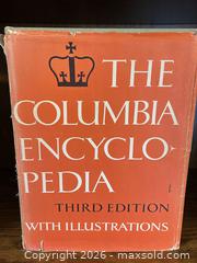 MaxSold Auction: The Columbia Encyclopedia, Third Edition — Hardcover with Dust Jacket - Wake Forest (North Carolina, USA) PARTNER MANAGED Downsizing Online Auction - Wait Avenue