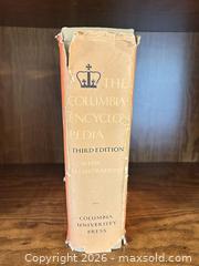 MaxSold Auction: The Columbia Encyclopedia, Third Edition — Hardcover with Dust Jacket - Wake Forest (North Carolina, USA) PARTNER MANAGED Downsizing Online Auction - Wait Avenue