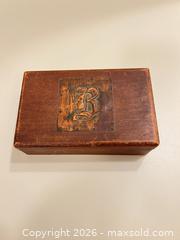 MaxSold Auction: Vintage-Style Mother-of-Pearl & Bone Pocket Cutter with Wood Box - Wake Forest (North Carolina, USA) PARTNER MANAGED Downsizing Online Auction - Wait Avenue