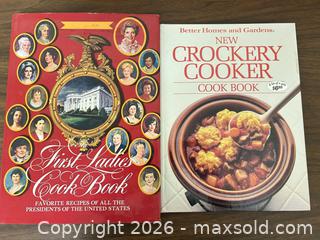 MaxSold Auction: Vintage Hardcover Cookbooks: General, Baking & Branded - Wake Forest (North Carolina, USA) PARTNER MANAGED Downsizing Online Auction - Wait Avenue
