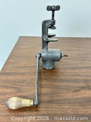 MaxSold Auction: Vintage Kitchen Utensil Lot: Rolling Pin, Mallet, Egg Beater - Wake Forest (North Carolina, USA) PARTNER MANAGED Downsizing Online Auction - Wait Avenue