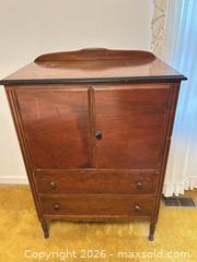 MaxSold Auction: Vintage Mid-Century Solid Wood Dresser / Chest - Wake Forest (North Carolina, USA) PARTNER MANAGED Downsizing Online Auction - Wait Avenue