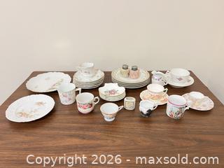 MaxSold Auction: Vintage Porcelain & Ceramic Tea Cups, Saucers & More (~25 pcs) - Wake Forest (North Carolina, USA) PARTNER MANAGED Downsizing Online Auction - Wait Avenue
